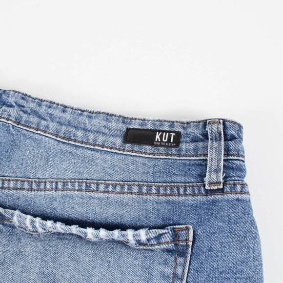 Kut from the Kloth Light Wash High Rise Shorts - 16W - Picture 3 of 9